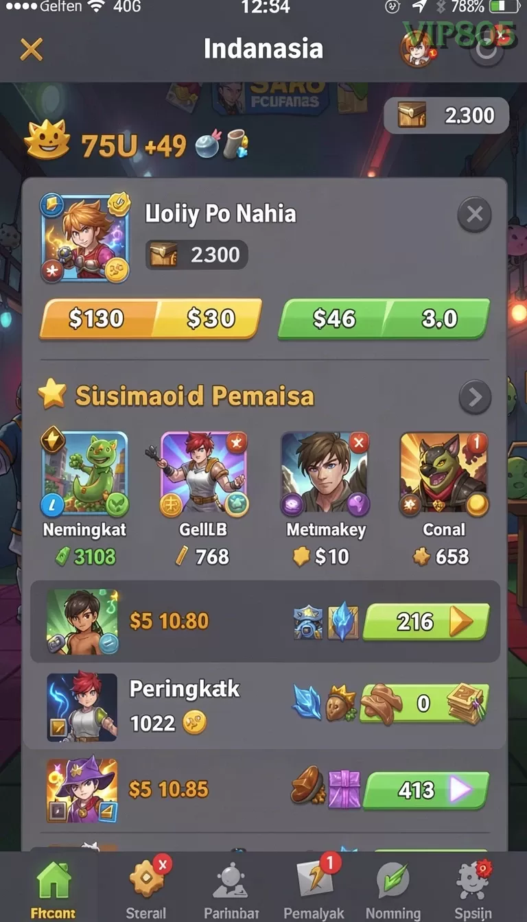Screenshot Charge Buffalo nomor 1