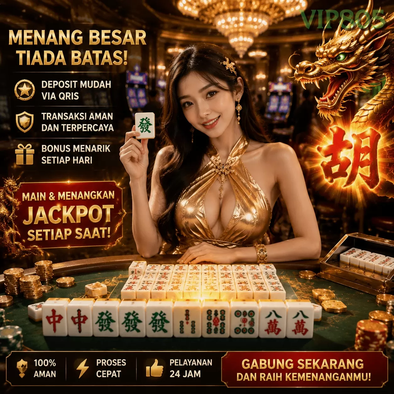 Main vip805q Menang Jackpot Besar